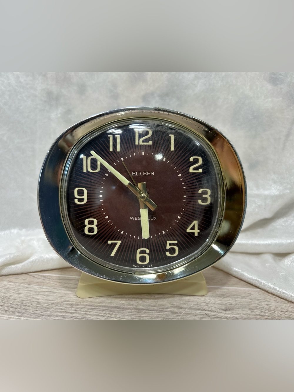 Vintage Westclox Big Ben Wind-Up Alarm Clock Working USA